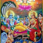 Vishnu Lakshmi brahma garuda narayana